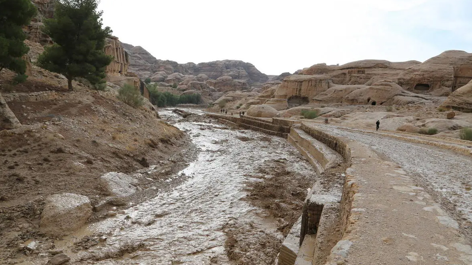 فقدان "أم وابنها" جراء السيول جنوب الأردن.. وإ